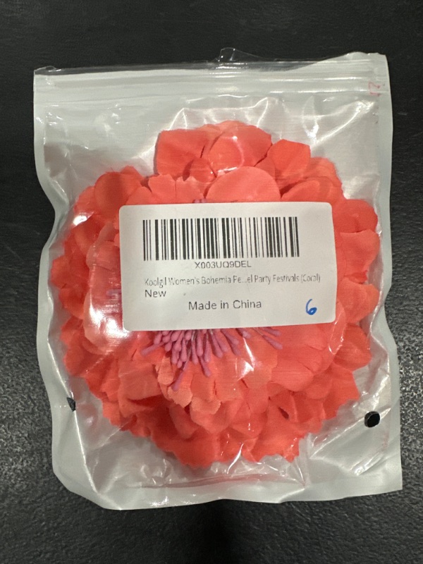 Photo 2 of 3.5 Inch Artificial Flower Clips,Hair