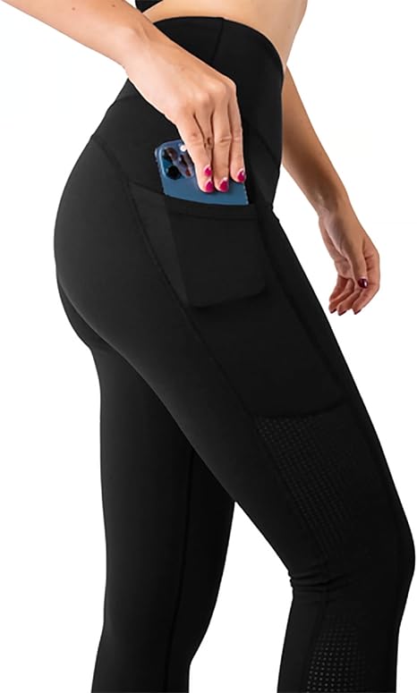 Photo 1 of [Size S] High Waisted Leggings with Pockets for Tummy Control | Breathable Yoga Pants Pack of 01
