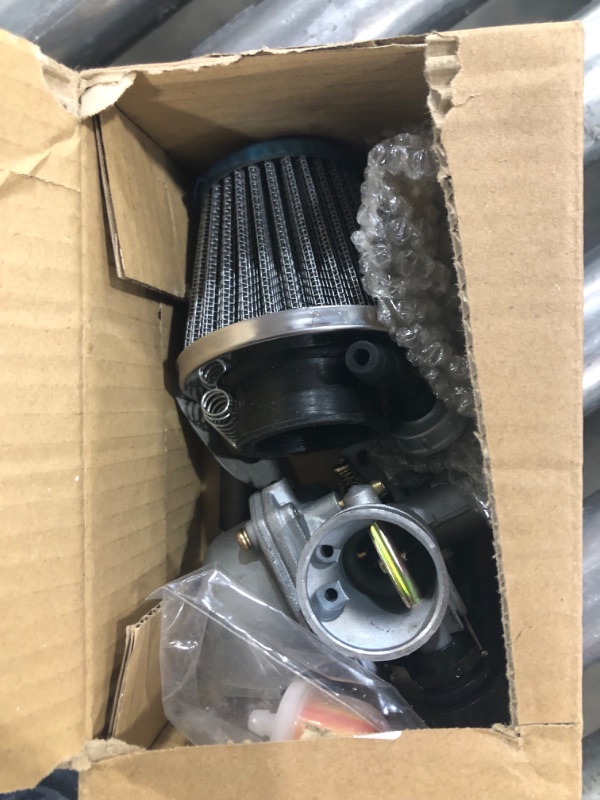 Photo 1 of ATV Carburetor PZ19 with Fuel Filter and 35mm Air Filter for 50cc 70cc 80cc 90cc 110cc 125cc ATV Dirt Pit Bike Taotao Honda CRF By LIAMTU
