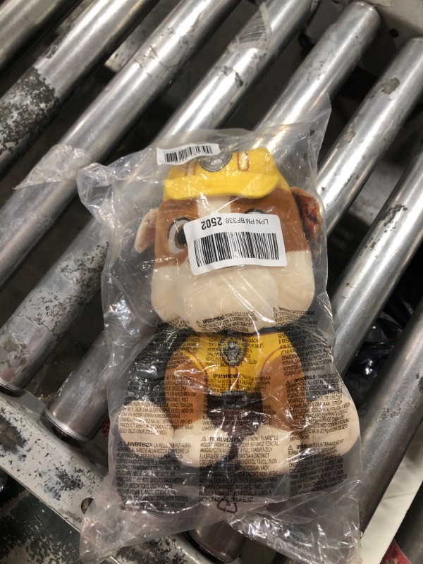 View 2 of GUND Paw Patrol Rubble in Signature Construction Uniform For Ages 1 and Up, 9”