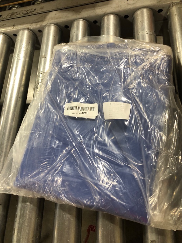 Photo 2 of ANNWAH Lead Xray Blanket 0.5mmpb - Dental Xray Shielding Blanket - Lead Lined XRay Protection Blanket Shield Small Size 24"*24" Blue Color