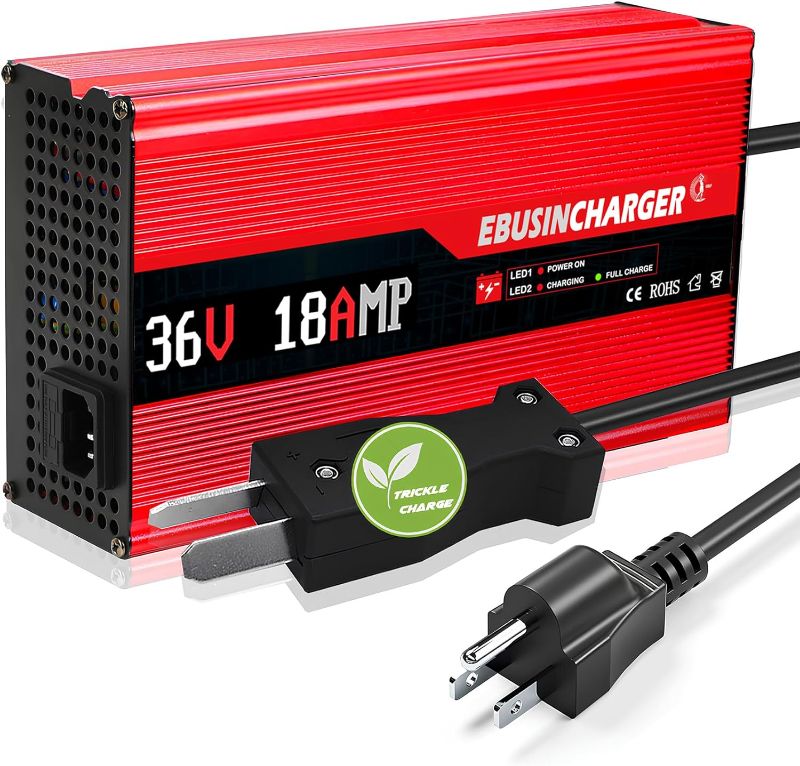 Photo 1 of 36 Volt 18A Golf Cart Battery Charger for Club Car?EZGO & Yamaha(Lead-Acid),18 Amp Smart Charger with Trickle Charge.
