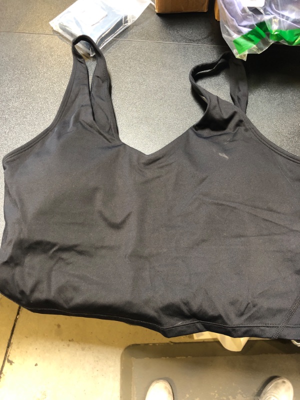 Photo 1 of large black sports bra 