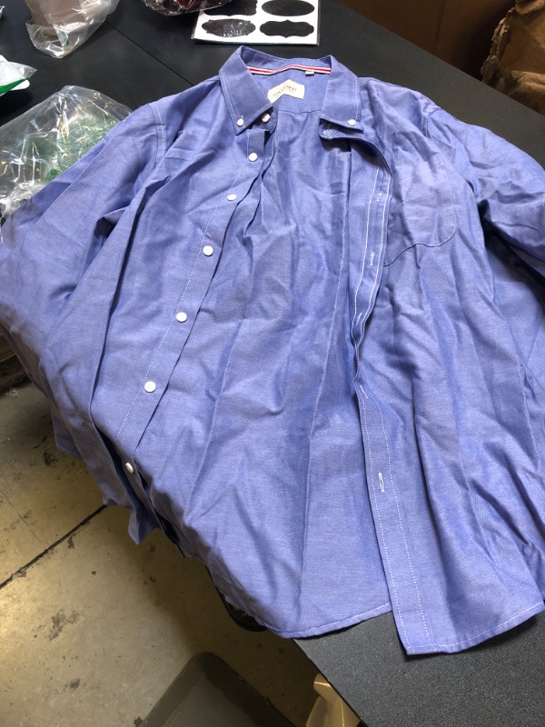 Photo 1 of med oxford long button down 