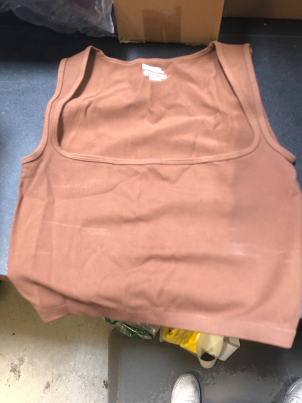 Photo 1 of small brown tank top 