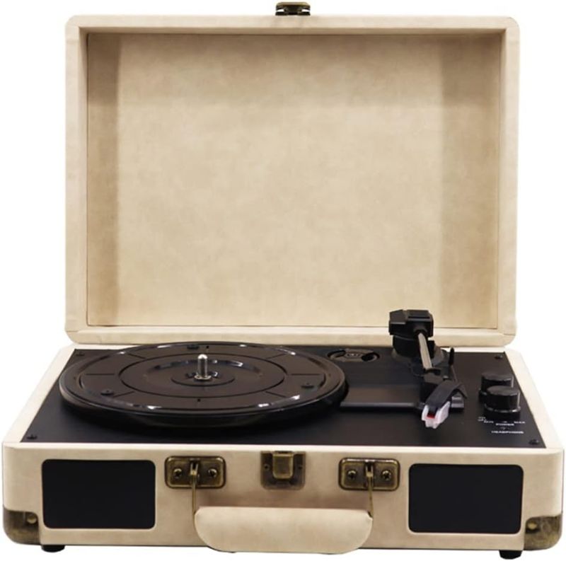 Photo 1 of  Portable Turntable Vinyl Record Player  