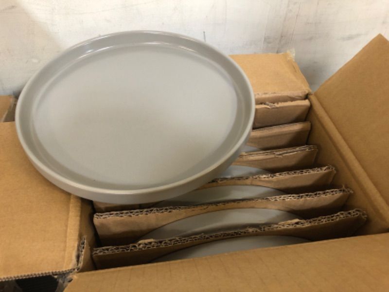 Photo 1 of 6pcs Ceramic Salad Plates