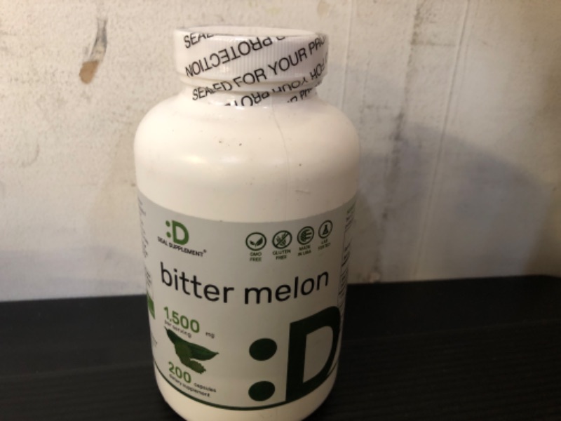 Photo 1 of DEAL SUPPLEMENT Bitter Melon 15,000mg Per Serving | 200 Capsules exp date 03/2025