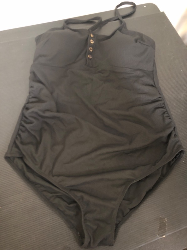 Photo 1 of  Swimwear Size Large Black1pc 