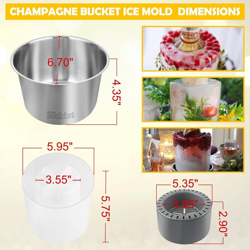 Photo 3 of  Ice Mold,Ice Bucket Mold  DIY 
