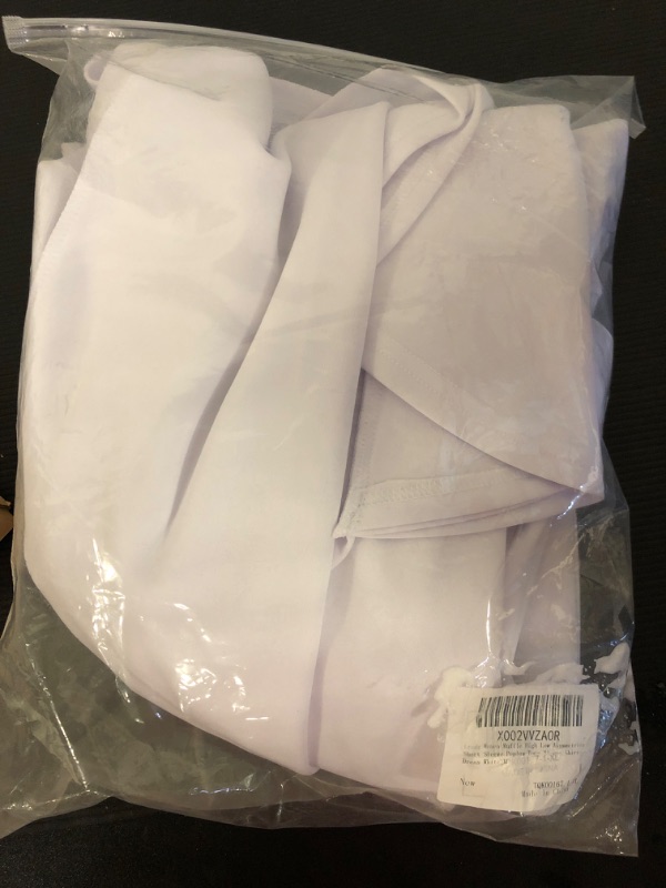 Photo 2 of Lrady Womens Casual Shirt Dress High Low Irregular Ruffle Hem Blouse Asymmetrical Peplum Long Tunic Tops https://a.co/d/1WYCnkx