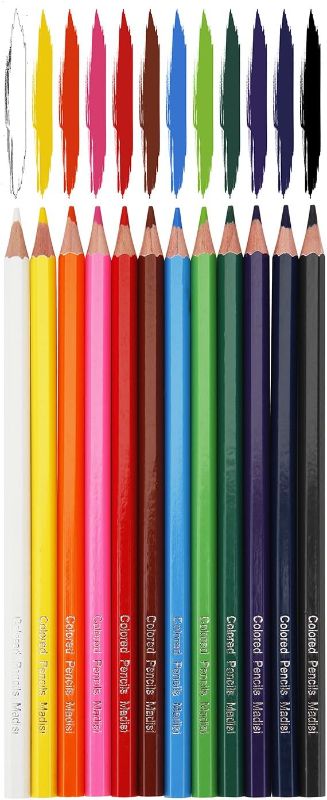 Photo 1 of Madisi Colored Pencils Bulk - Pre-Sharpened - 24 Pcs ---Random colors