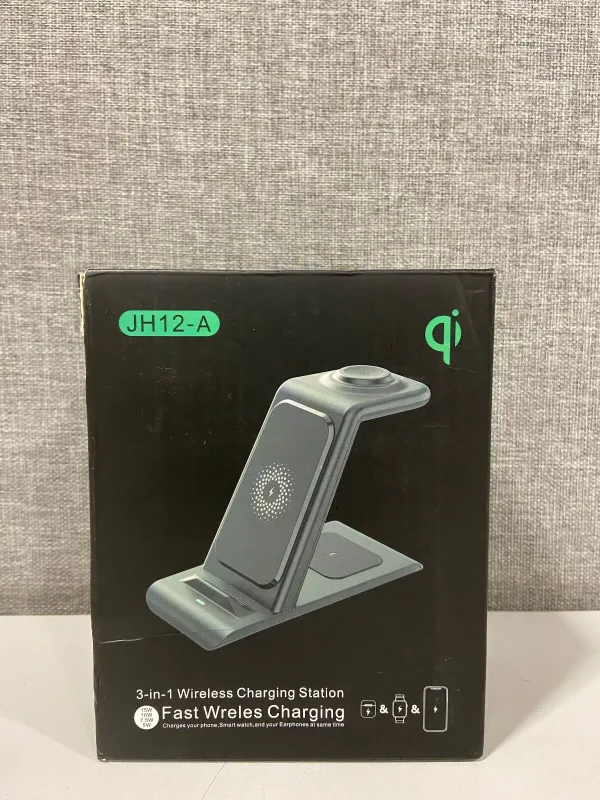 Photo 1 of Jh12-a 3 In 1 Wireless Charging Station
