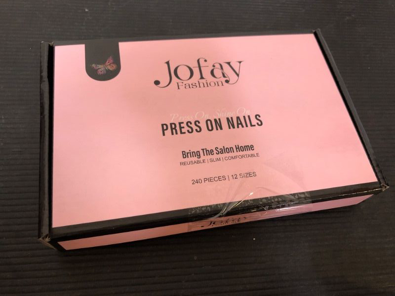 Photo 1 of   Jofay Fashion Acrylic Press On Nails Pack 