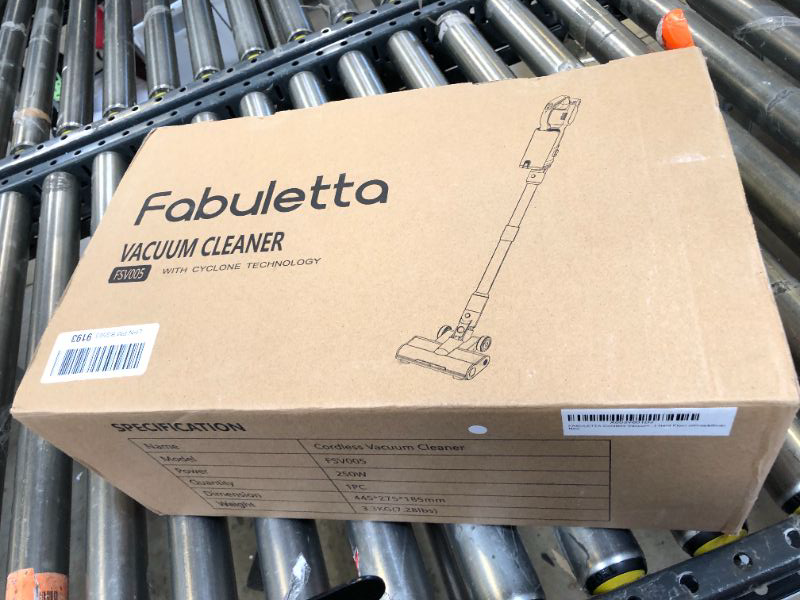 Photo 1 of FABULTETTA CORDLESS  VACUUM CLEANER 