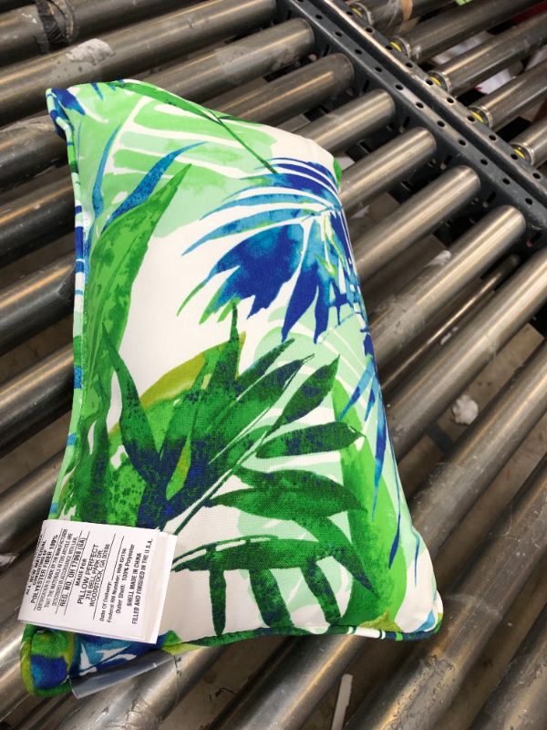 Photo 2 of  Tropic Floral Indoor/Outdoor Accent Throw Pillow