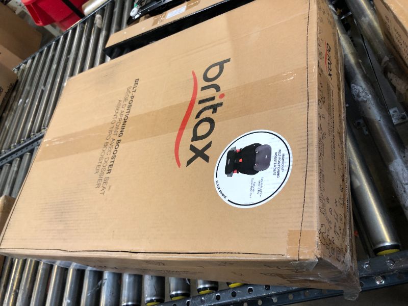 Photo 1 of Britax Highpoint Backless Belt-Positioning Booster Seat, SafeWash Black Ombre