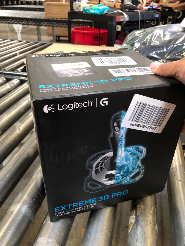 Photo 1 of Logitech G Extreme 3D Pro USB Joystick for Windows - Black/Silver