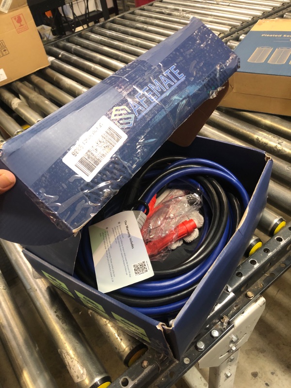 Photo 2 of 0 Gauge 30 Feet Jumper Cables Heavy Duty, 1000 Amp Quick Connect Plugs for Truck with Carry Bag 0 Gauge - 30 Feet