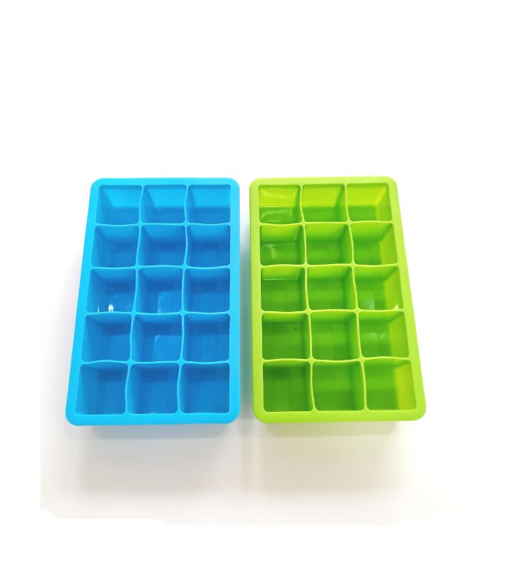 Photo 1 of 2 PACK ICE CUBE TRAY,ICE TRAYS FOR FREEZER,SILICONE ICE CUBE TRAYS FOR FREEZER,ICE CUBE TRAYS, ICE CUBE TRAYS FOR FREEZER,ICE TRAYS