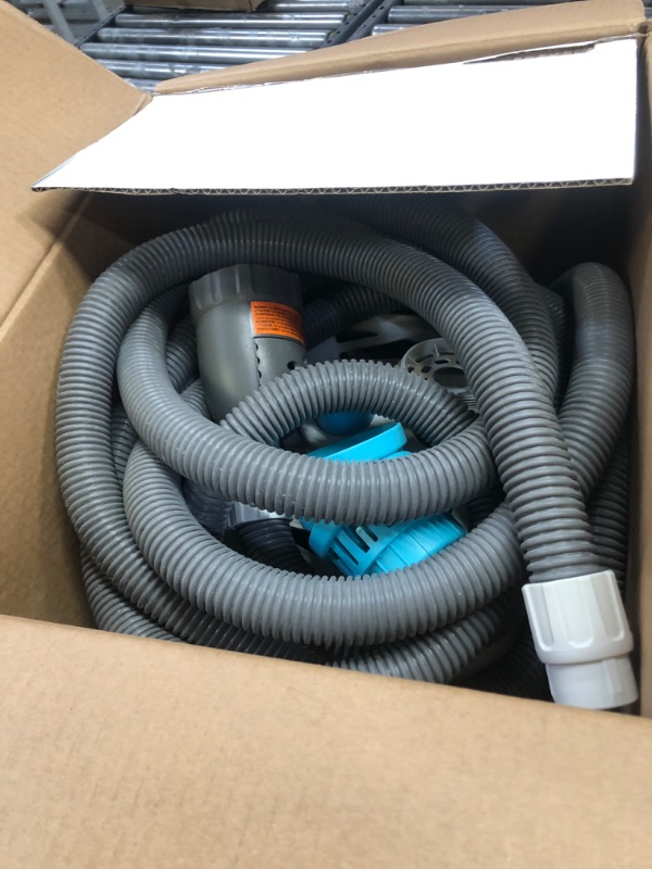 Photo 1 of Intex 28005EDeluxe ZX300 Automatic Pool Cleaner, 700 GPH, Pressure Side, Above Ground Swimming Pool Floor/Wall Cleaner Robot Vacuum w/ 21 Foot Hose