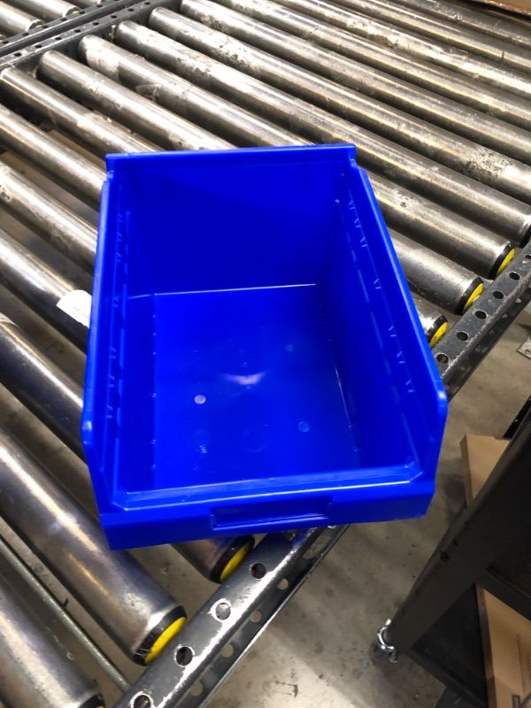 Photo 2 of AKRO-MILS Blue Shelf Bin, 11-5/8"L x 8-3/8"W x 6"H