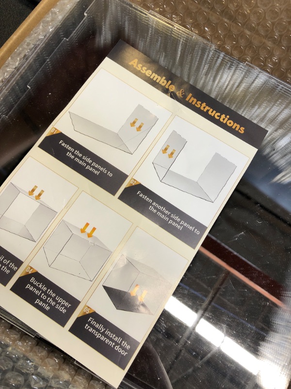 Photo 1 of Basketball Display Case, Clear Acrylic Basketball Case Display with UV Protection Display Case for Basketball