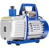 Photo 1 of 110-Volt 1/2 HP 5 CFM Dual Stage Rotary Vane HVAC Air Vacuum Pump with Oil Bottle
