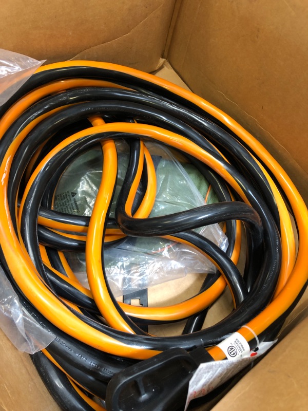 Photo 2 of ?ELECTRICAL RATING?50 amp RV power cord,25 feet rated for 6250 Watt (125V) and 12500 Watt (250V).STW pure copper power cord with 14-50P male plug and 14-50R female receptacle for EV