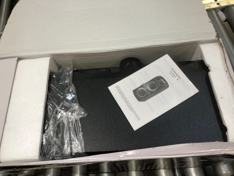 Photo 1 of Karaoke Machine with 2 Wireless Microphones, Portable PA System Big Bluetooth Speaker with LED Lights, Remote Control Support Bass/Treble Adjustment, TF Card/USB, REC for Adult Kids Home Party