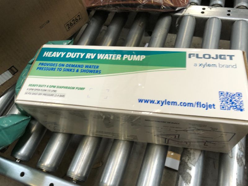 Photo 1 of Flojet Heavy Duty RV Water Pump w/Strainer - 12V - 4GPM - 50PSI [Q401V-117S-3A]