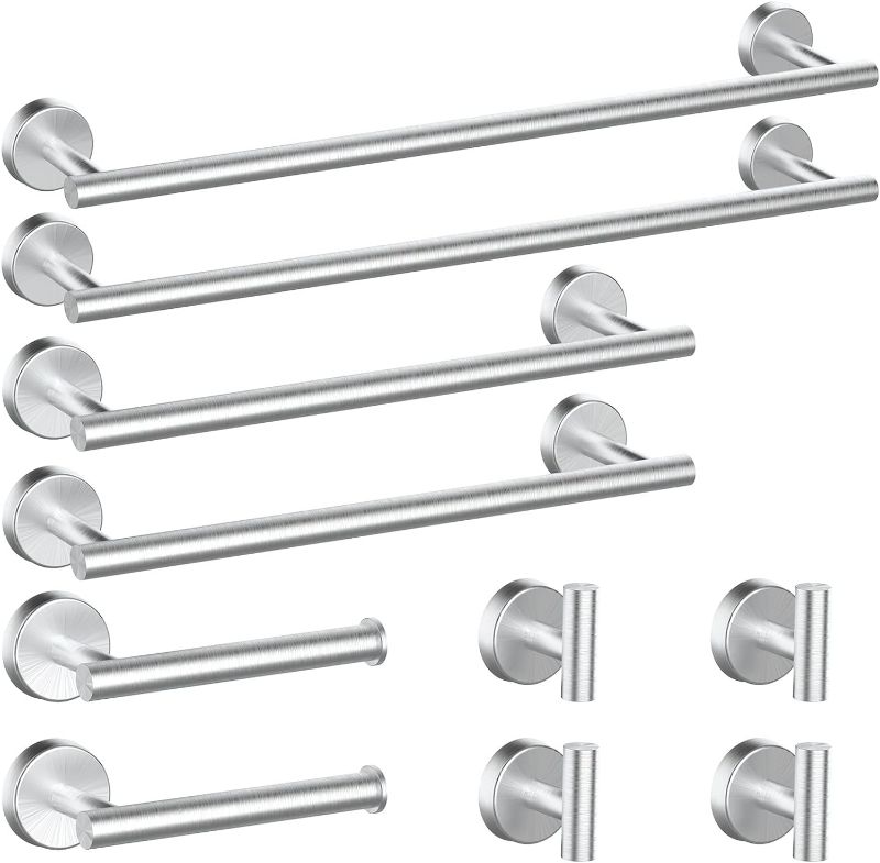 Photo 1 of  Brushed Nickel Bathroom Hardware Set