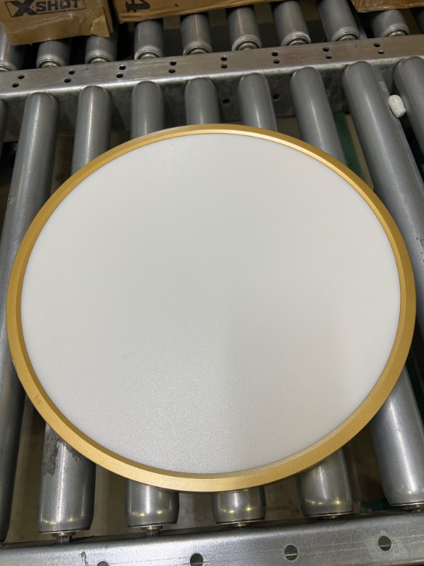 Photo 2 of 12Inch LED Ceiling Light Fixture Flush Mount, 24W(240W Equivalent), 3200LM, 5000K Daylight White, IP40, Flat Modern Round Ceiling Light for Bedrooms, Living Rooms, Bathrooms, Stairwells, etc.(Gold)
Visit the NELTBESIN Store