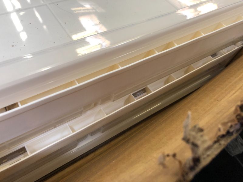 Photo 1 of CTSNSLH 144QT Clear View Stackable Storage Bins with Lids, Collapsible Storage Bins with Doors and Wheels, Large Closet Organizers and Storage for Home, Dorm(48QT*3) Transparent 48QT- 3 PACK