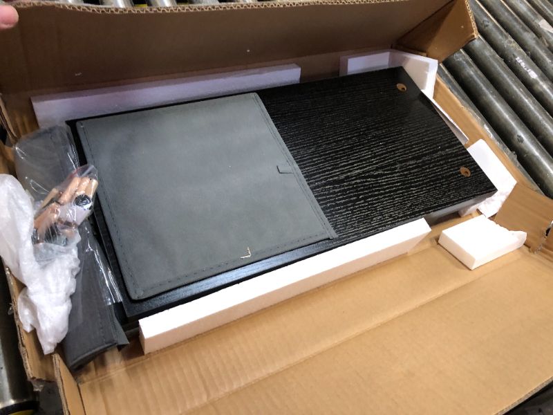 Photo 1 of TEAMIX 2 TIer Monitor Stand Riser, 20 inch Monitor Riser with 2 Drawers, Laptop/TV Riser Computer Stand with Keyboard Storage, Desk Organizer for Home Office