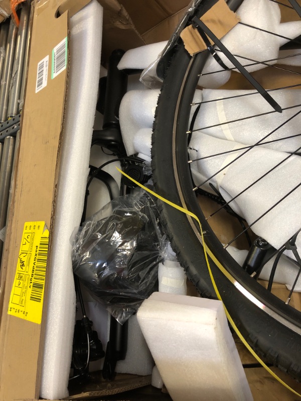 Photo 3 of *REAR WHEEL HAS MAJOR DAMAGE. FOR PARTS ONLY* Electric Bike for Adults 28" E Bike with 500W Motor 36V 15AH Removable Battery Electric Bicycles Range 35-75 Mile with 7 Gears, UL2849 Certified
