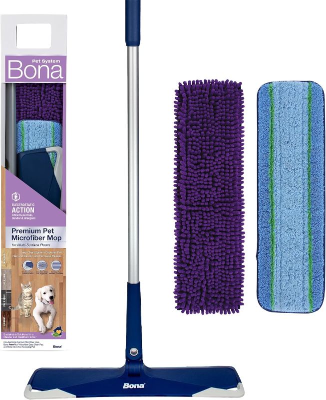 Photo 1 of Bona® Pet System Premium Pet Microfiber Mop for Multi-Surface Floors
