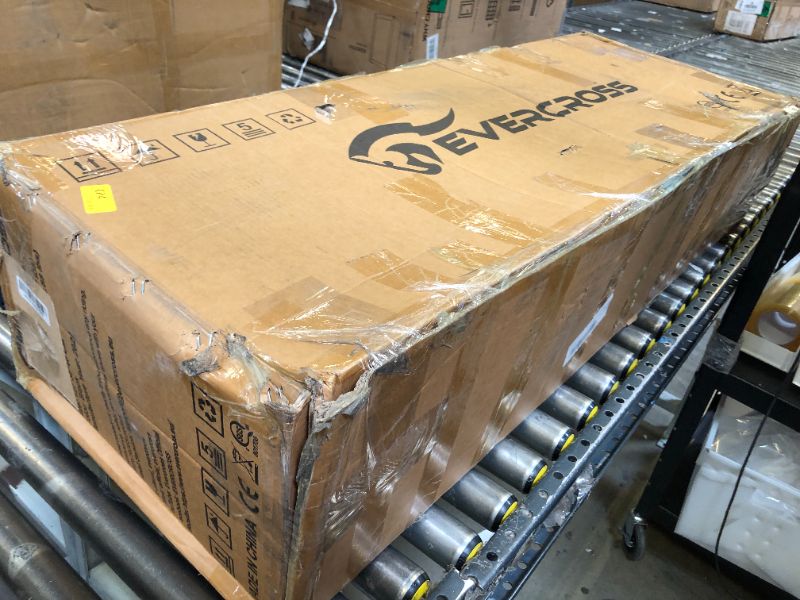 Photo 1 of EVERCROSS H5 Electric Scooter, Electric Scooter for Adults with 800W Motor, Up to 45KM/H & 40KM-10'' Solid Tires, Scooter for Adults with Seat & Dual Braking, Folding Electric Scooter for Adults