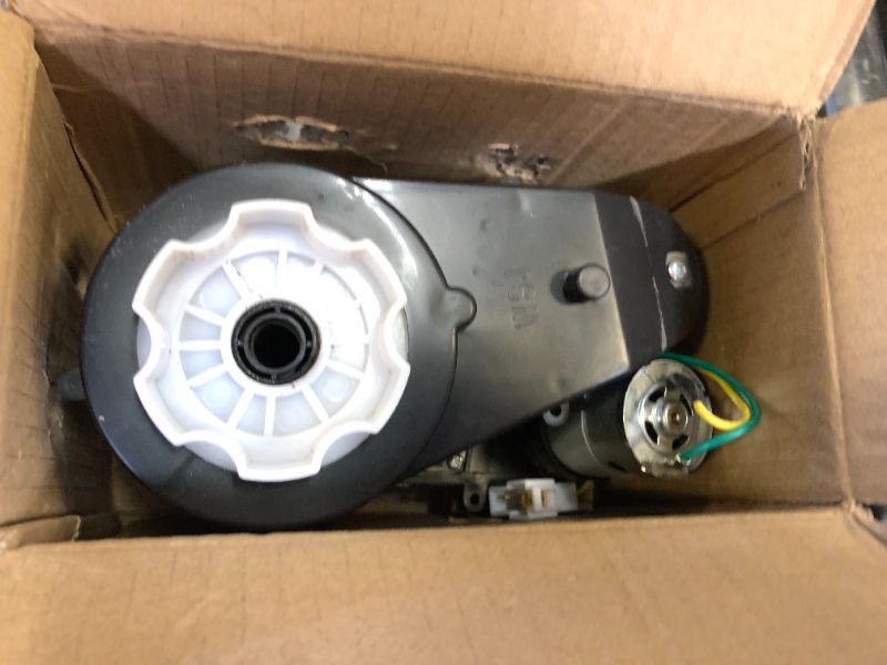 Photo 1 of 2 Pcs Kids Ride On Car Gearbox 550 12V Motor 35000RPM, Electric Motor Gearbox Motorcycles High Speed RS550 Drive Engine Match Children Ride On Toys