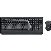 Photo 1 of Logitech MK540 Advanced Wireless Keyboard Full Size for Windows Keyboard and Mouse, Long Battery Life, Caps Lock Indicator Light, Hot Keys