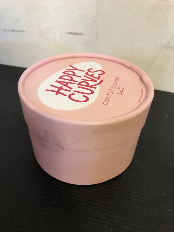 Photo 2 of Comfort Powder Puff - Large Powder Puff for Body Powder Applicator with Storage Container, Compatible with Women's Talc-Free(Powder Sold Separately)