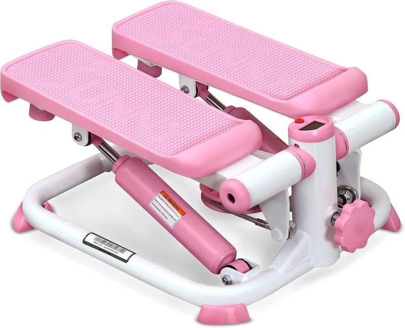 Photo 1 of Sunny Health & Fitness Mini Stepper for Exercise Low-Impact Stair Step Cardio Equipment with Digital Monitor

