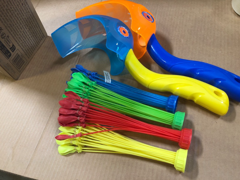 Photo 1 of Bunch O Balloons Launcher 2 Pack Colored Water Balloons  
