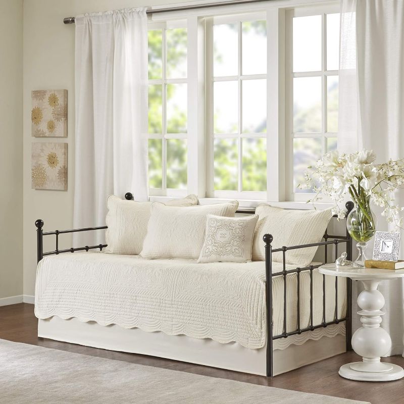 Photo 1 of Madison Park MP13-5024 Tuscany 6 Piece Daybed Set - Ivory, Daybed
