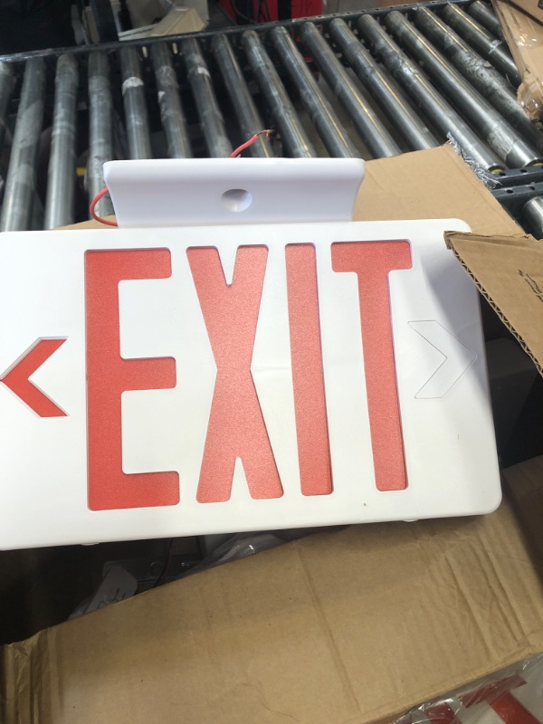 Photo 1 of  exit led signs - 2 pcs - 