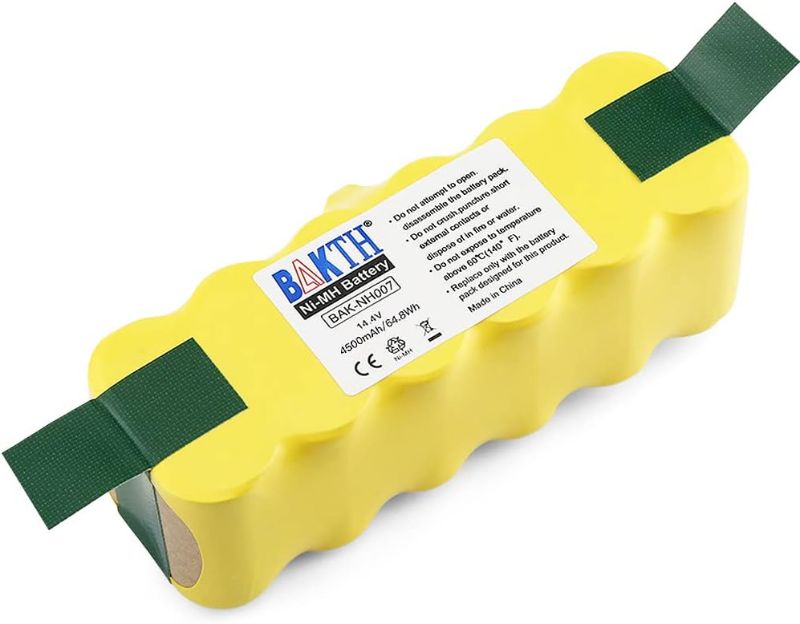 Photo 1 of 14.4V 4500mAh NI-MH Battery for iRobot Roomba 500 510 520 530 532 535 540 545 550 552 555 560 562 570 580 581 582 585 595 600 610 620 630 631 650 660 692 700 760 770 780 790 800 870 880 R3