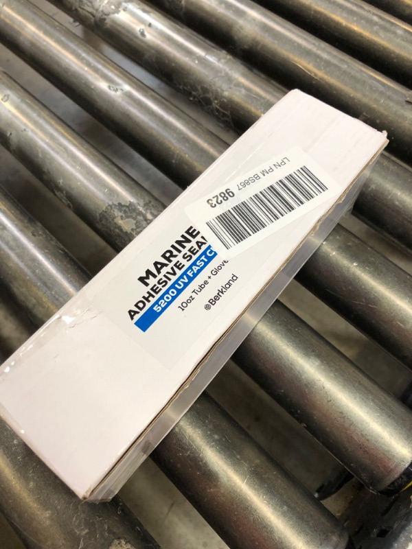 Photo 2 of 10 oz Marine Adhesive Sealant 5200 Fast Cure (White) - Permanent, Watertight Bonding and Sealing - UV Resistant, above & below Waterline - Compare to 05203 and 06520 FC M - by Berkland