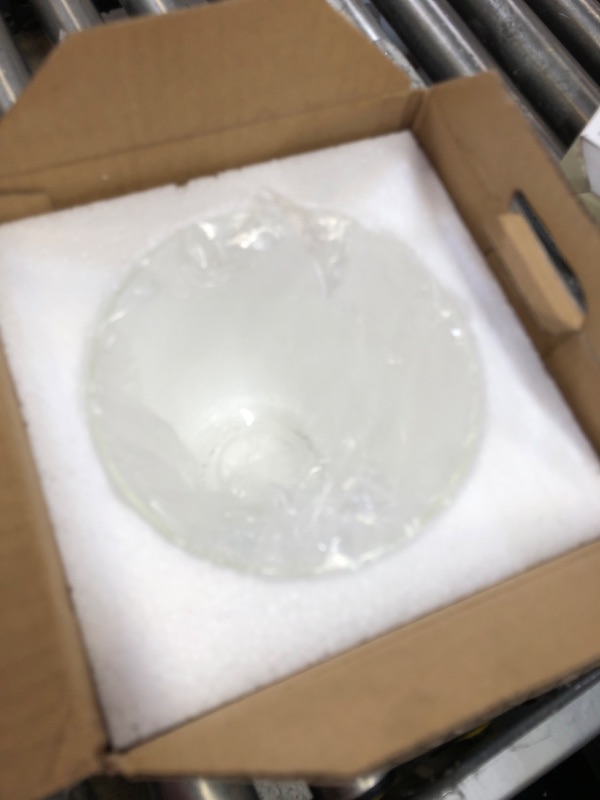 Photo 1 of Permo Lighting Fixture Replacement Oval Cone Clear Glass Shade