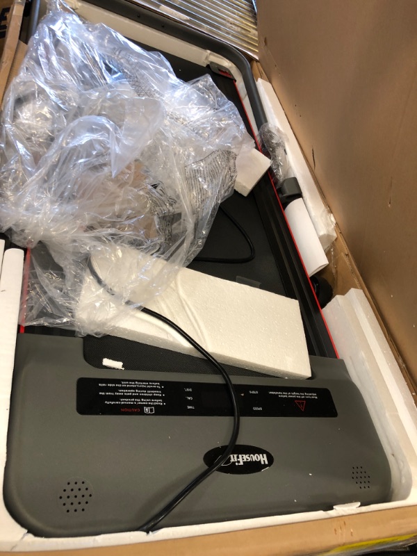 Photo 1 of Under Desk Treadmill 300 pounds Weight Capacity with Bluetooth APP and Music for Walking Pad Small Treadmill for Apartment with iPad and Phone Support LCD Display color_name