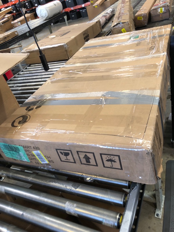 Photo 1 of Under Desk Treadmill 300 pounds Weight Capacity with Bluetooth APP and Music for Walking Pad Small Treadmill for Apartment with iPad and Phone Support LCD Display color_name
